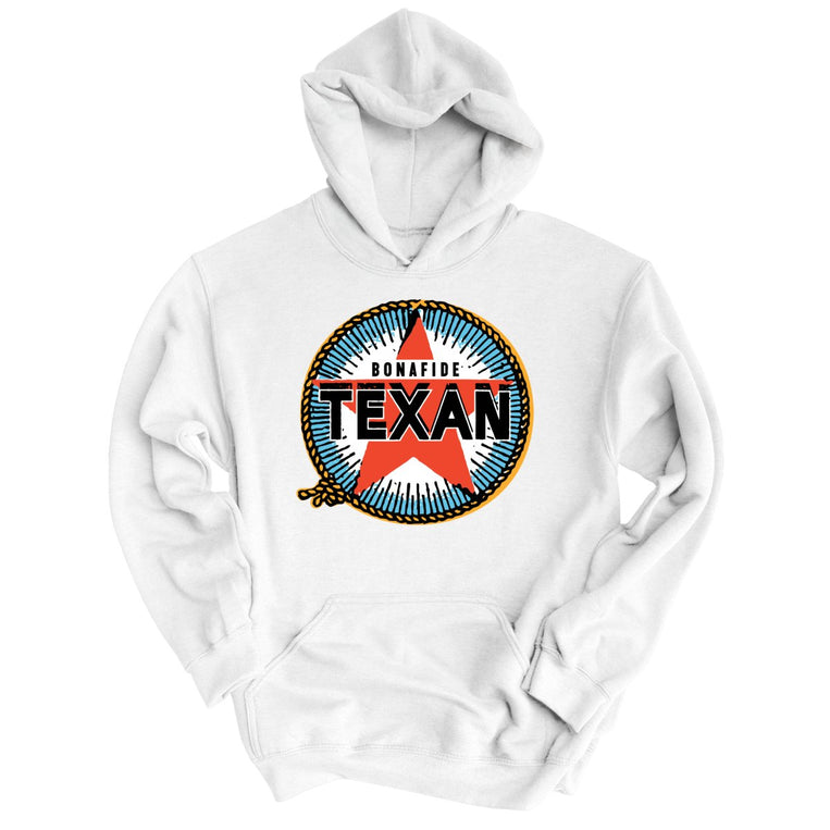 Bonafide Texan - White - Full Front