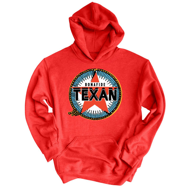 Bonafide Texan - Red - Full Front