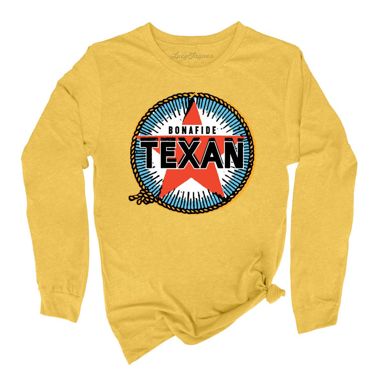 Bonafide Texan - Heather Yellow Gold - Full Front