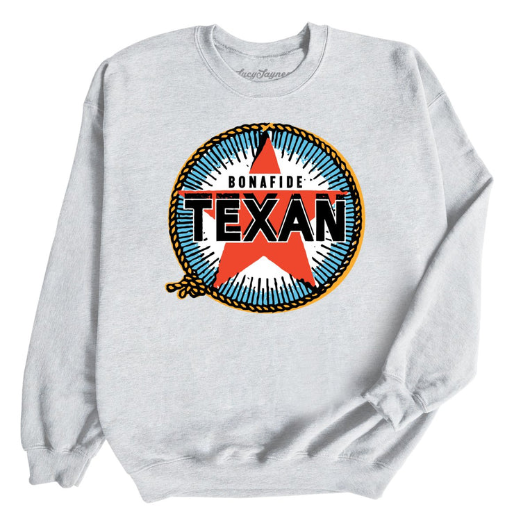 Bonafide Texan - Ash - Full Front