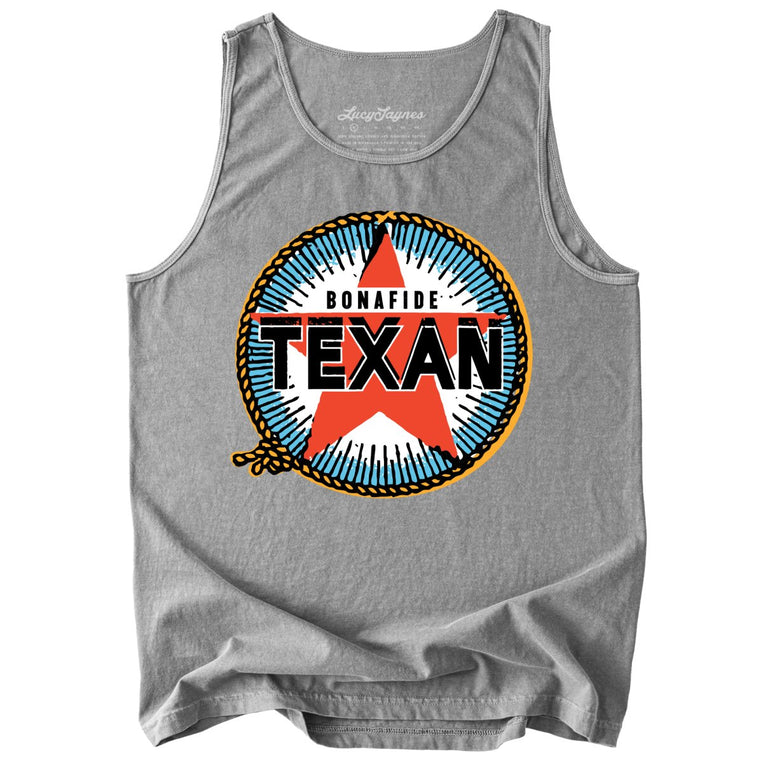 Bonafide Texan Comfort Colors Graphic Tank Top