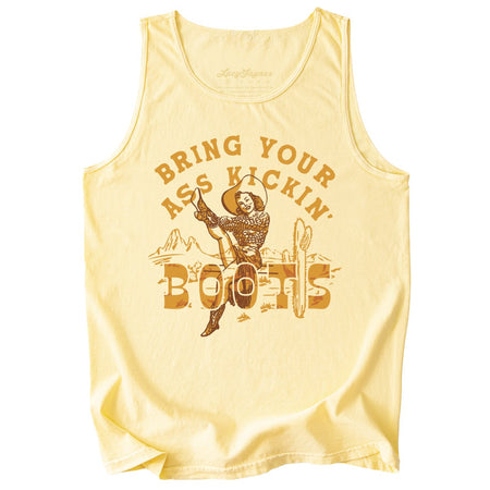 Bring Your Ass Kickin' Boots Comfort Colors Tank Top