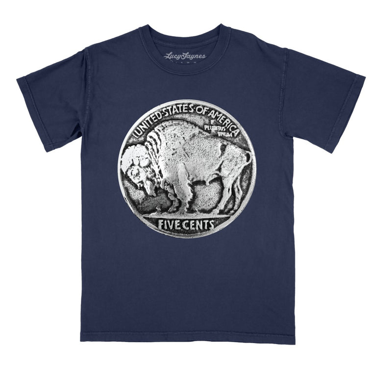 Buffalo Nickel - True Navy - Full Front