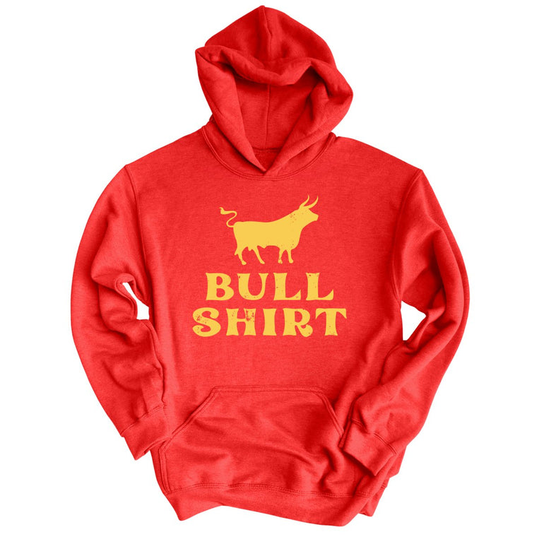 Bull Shirt - Red - Full Front