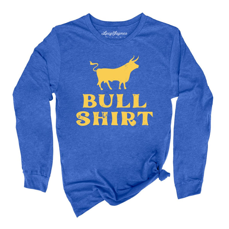 Bull Shirt - Heather True Royal - Full Front
