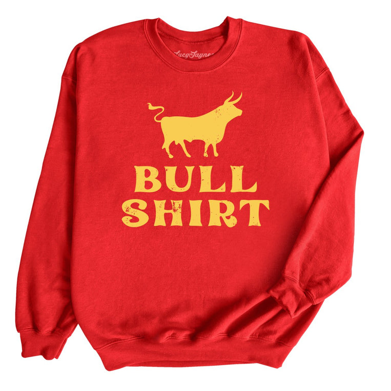 Bull Shirt - Red - Full Front