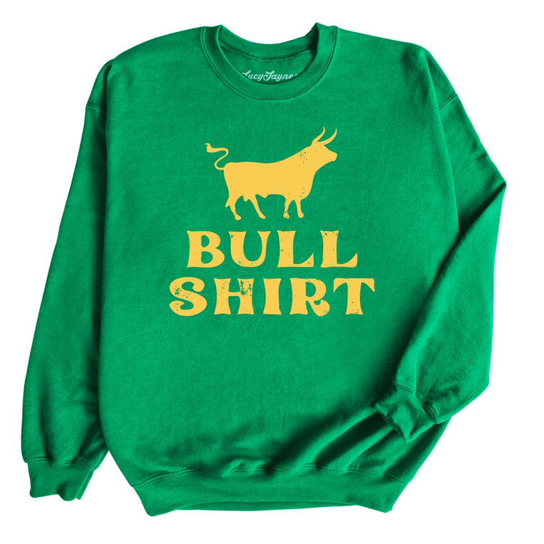 Bull Shirt - Irish Green - Full Front