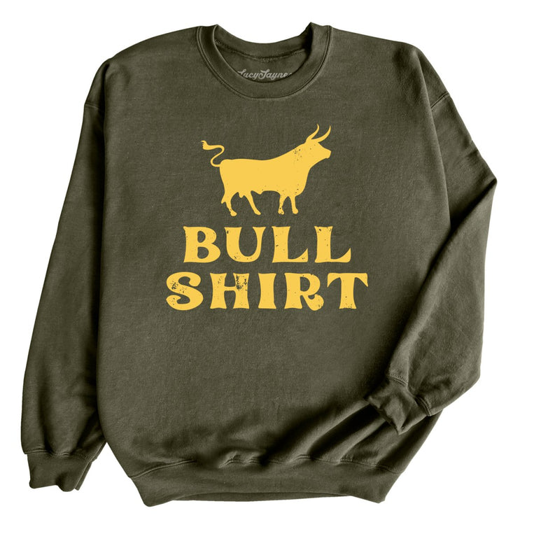 Bull Shirt - Military Green - Full Front