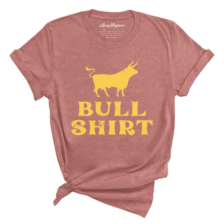 Bull Shirt - Heather Mauve - Full Front