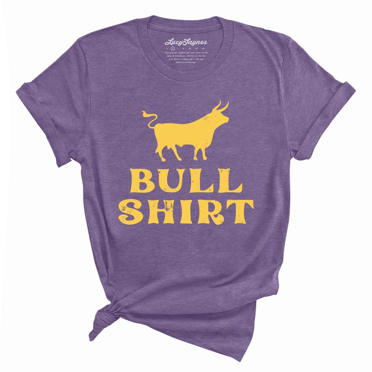 Bull Shirt - Heather Team Purple - Full Front