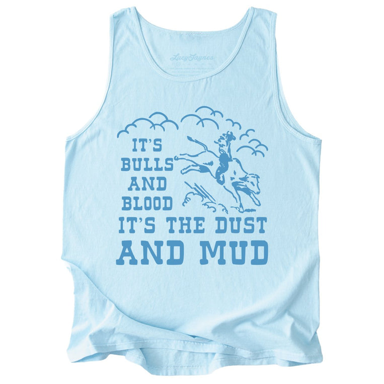 Bulls And Blood Comfort Colors Graphic Tank Top