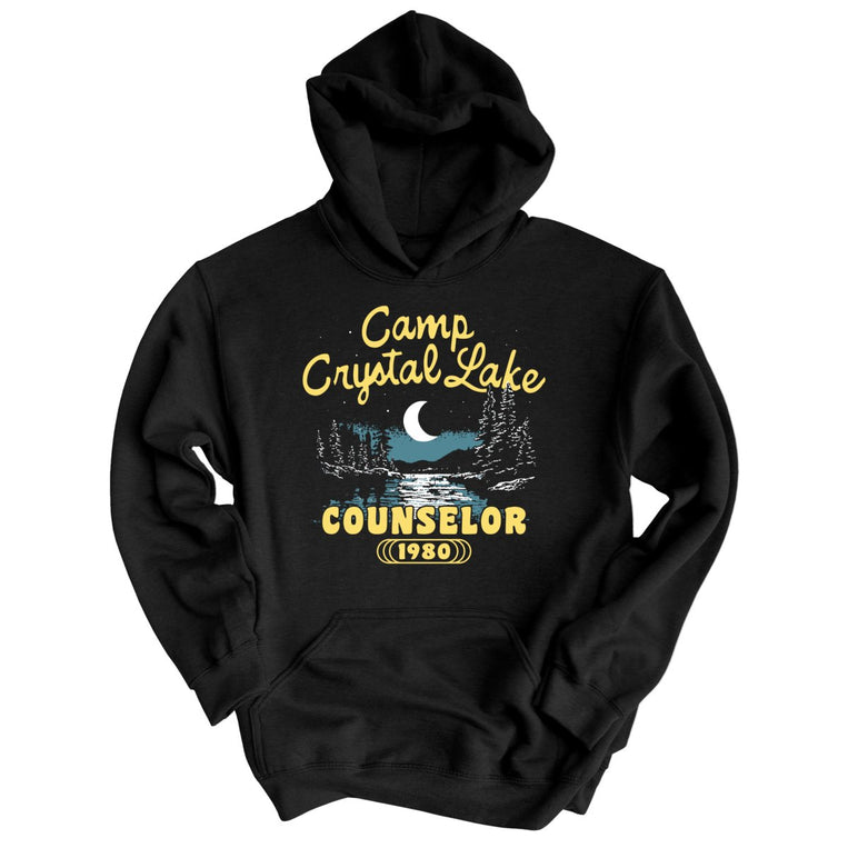 Camp Crystal Lake Counselor - Black - Full Front