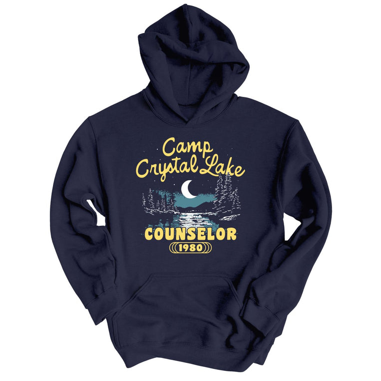 Camp Crystal Lake Counselor - Classic Navy - Full Front