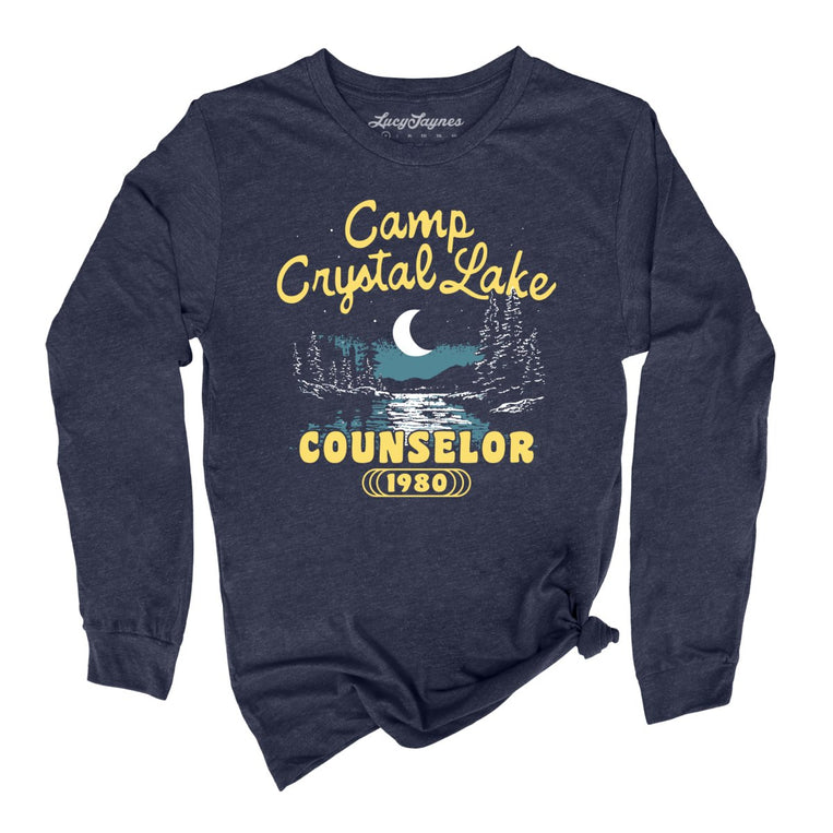 Camp Crystal Lake Counselor - Heather Navy - Full Front