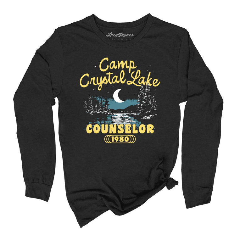 Camp Crystal Lake Counselor - Black - Full Front