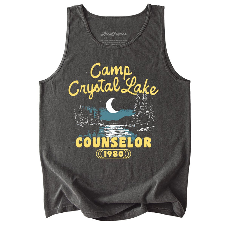 Camp Crystal Lake Counselor Comfort Colors Tank Top