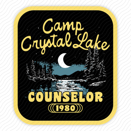 Camp Crystal Lake Counselor Sticker