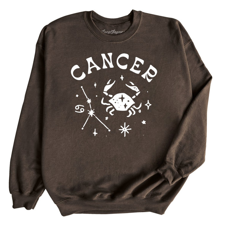 Cancer - Dark Chocolate - Unisex Sweatshirt