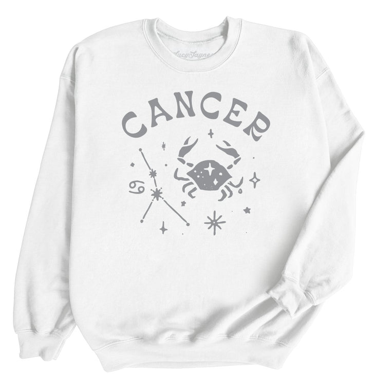Cancer - White - Unisex Sweatshirt