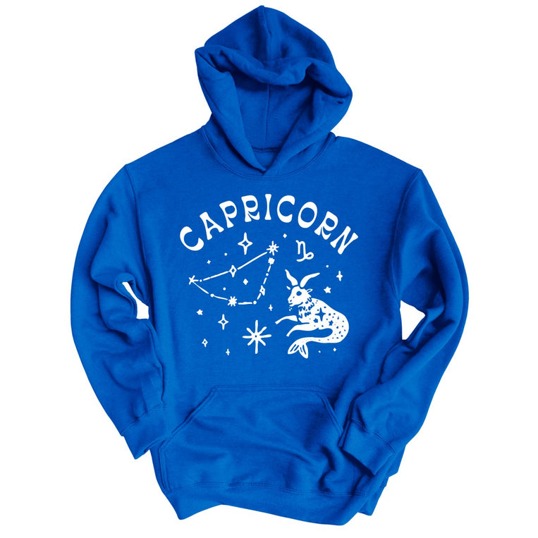 Capricorn - Royal - Unisex Hoodie