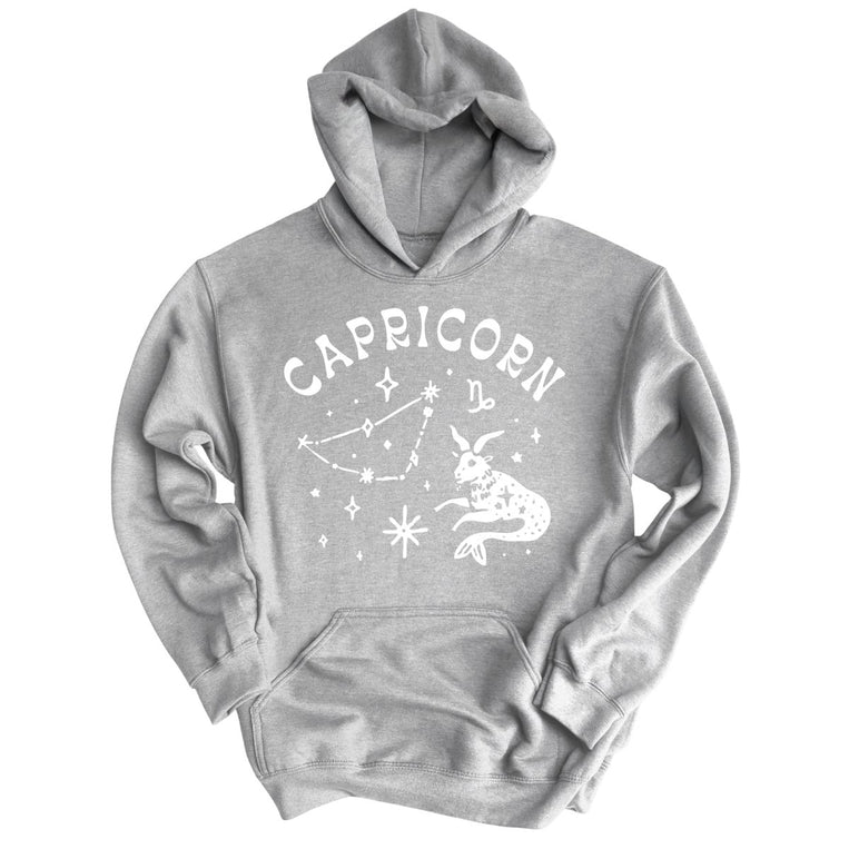 Capricorn - Sport Grey - Unisex Hoodie