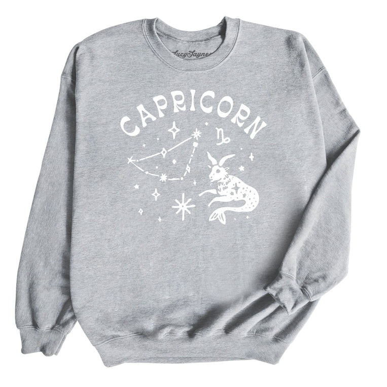 Capricorn - Sport Grey - Unisex Sweatshirt