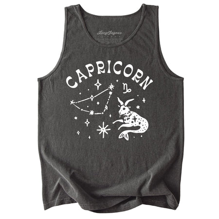 Capricorn Comfort Colors Tank Top