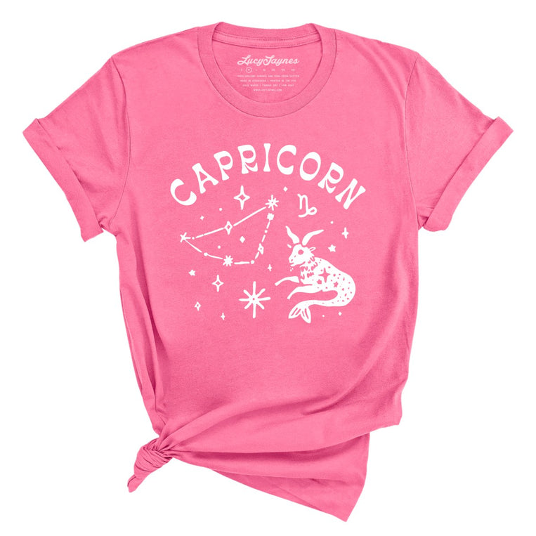 Capricorn - Charity Pink - Unisex T-Shirt