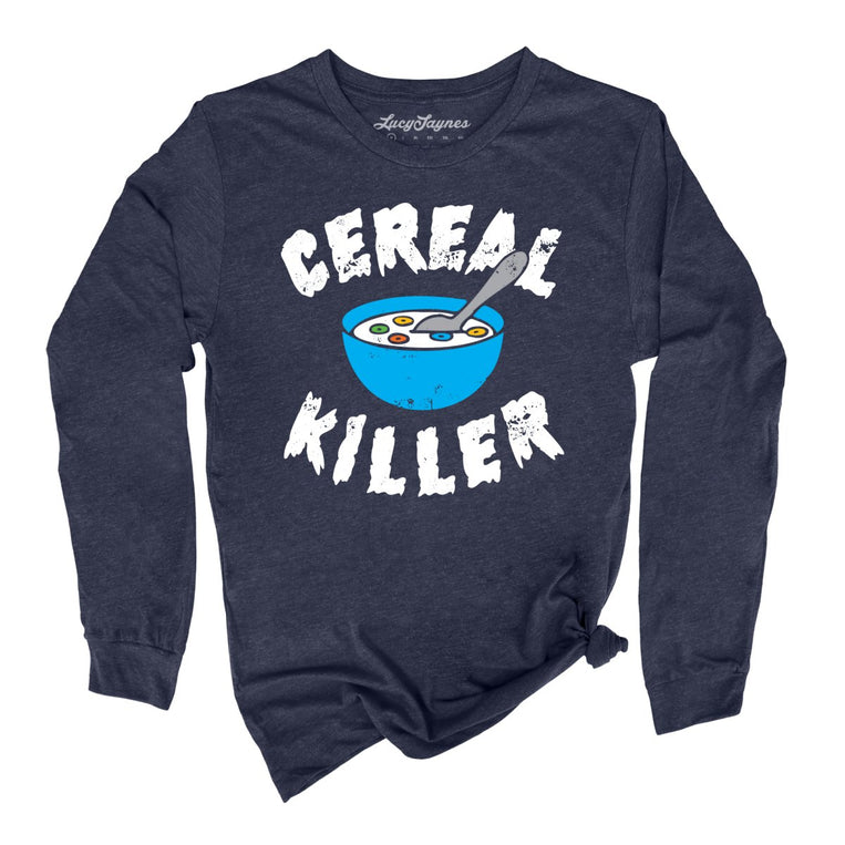 Cereal Killer - Heather Navy - Full Front