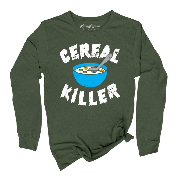 Cereal Killer - Military Green - Full Front