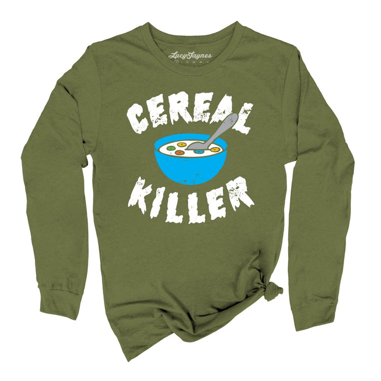 Cereal Killer - Olive - Full Front