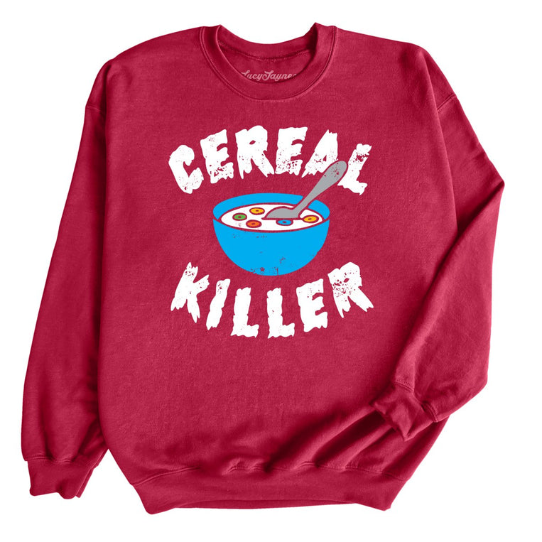 Cereal Killer - Cardinal Red - Full Front