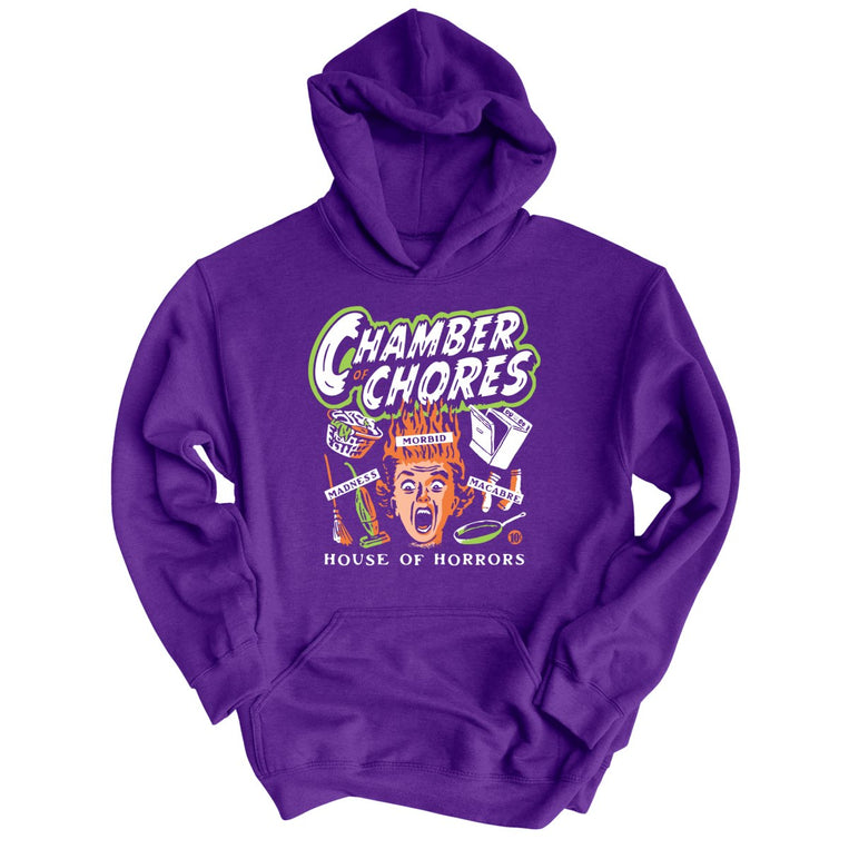 Chamber Of Chores - Purple - Unisex Hoodie
