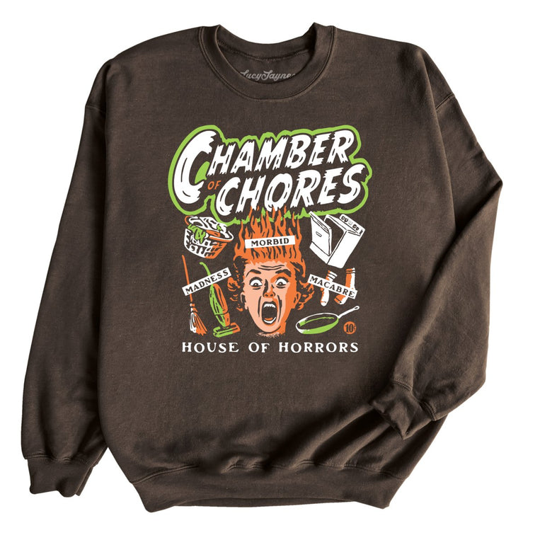 Chamber Of Chores - Dark Chocolate - Unisex Sweatshirt