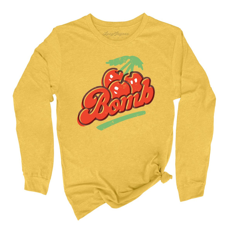 Cherry Bomb - Heather Yellow Gold - Full Front