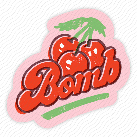 Cherry Bomb Sticker