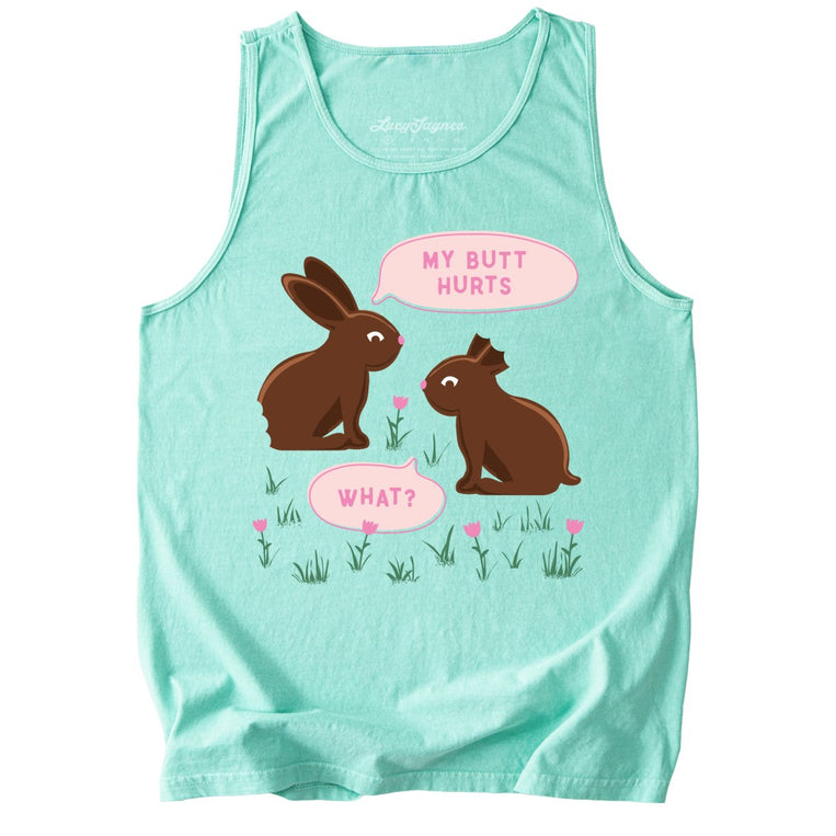 Chocolate Bunnies Comfort Colors Graphic Tank Top
