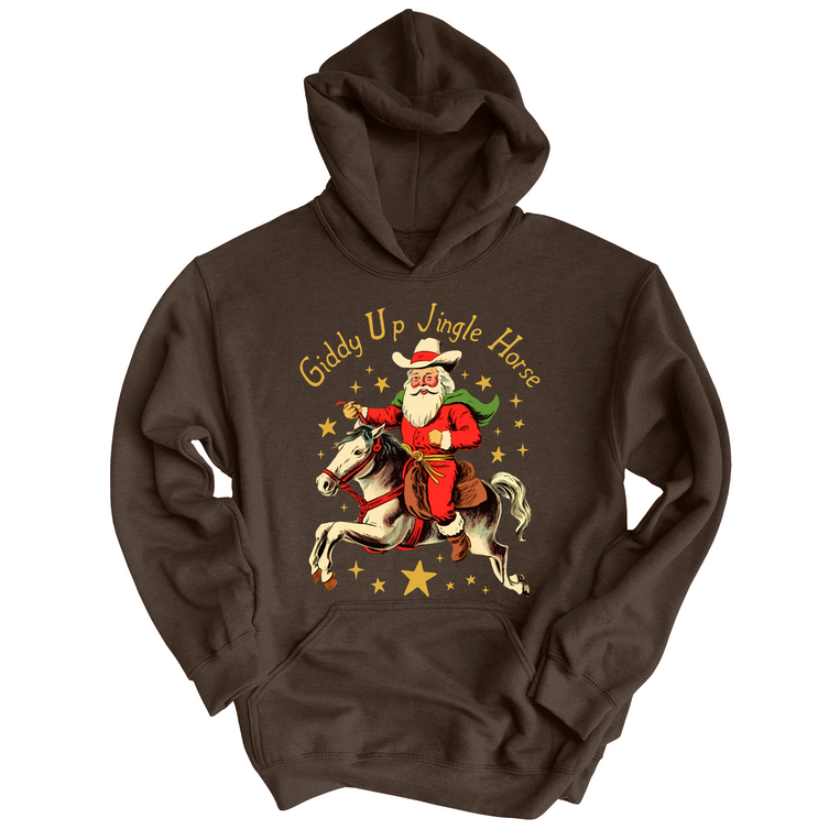 Giddy Up Jingle Horse Hoodie