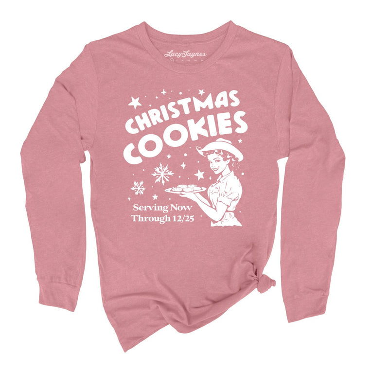 Christmas Cookies - Heather Mauve - Front