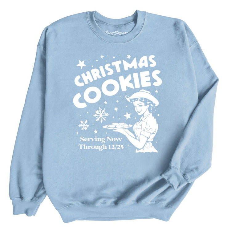 Christmas Cookies - Light Blue - Front