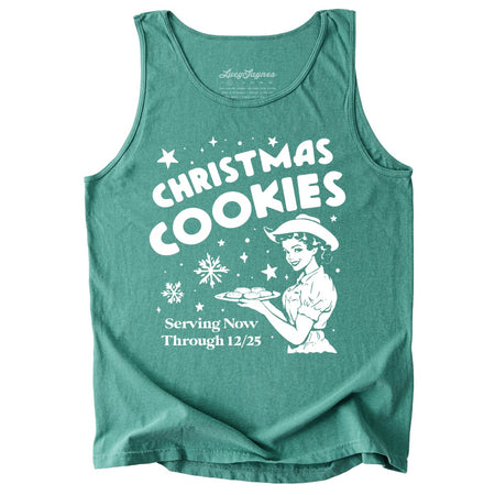 Christmas Cookies Comfort Colors Tank Top