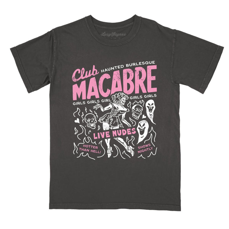 Club Macabre Comfort Colors Tee