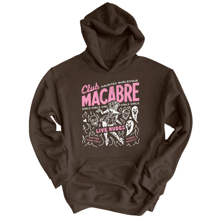 Club Macabre - Dark Chocolate - Unisex Hoodie
