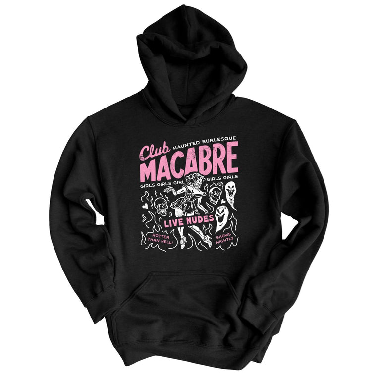 Club Macabre - Black - Unisex Hoodie