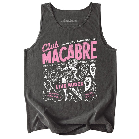 Club Macabre Comfort Colors Tank Top