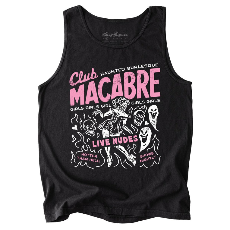 Club Macabre - Black - Tank Top
