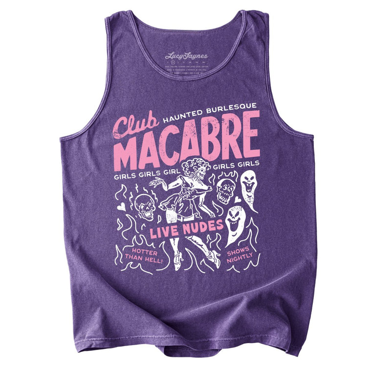 Club Macabre - Grape - Tank Top
