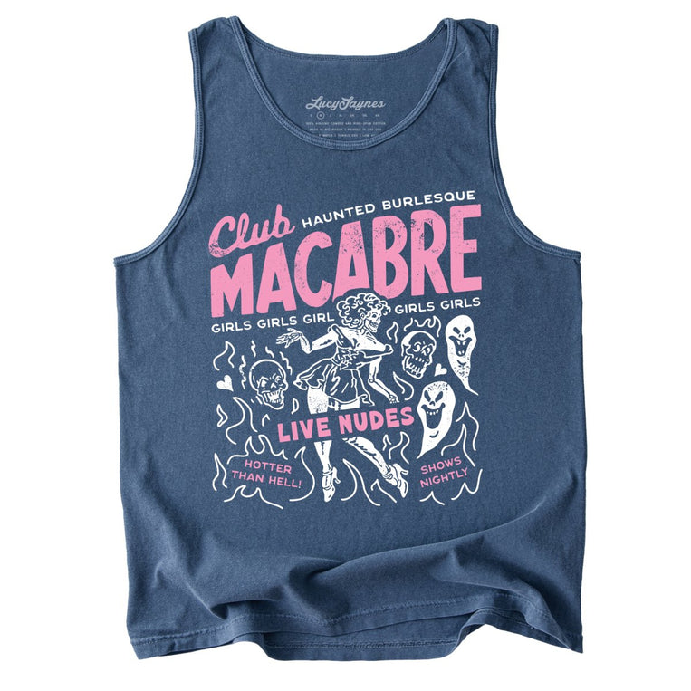 Club Macabre - Denim - Tank Top
