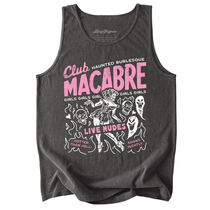 Club Macabre Comfort Colors Tank Top