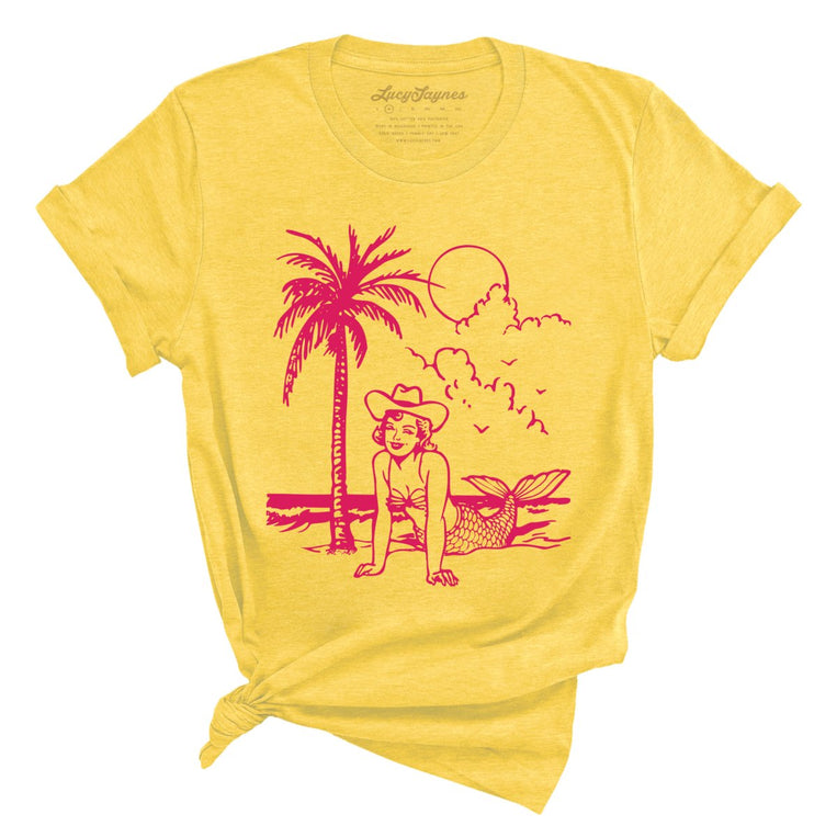 Coastal Cowgirl - Heather Yellow - Full Front